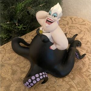 Vintage Ursula Little Mermaid Statue Hand Painted by Schmid